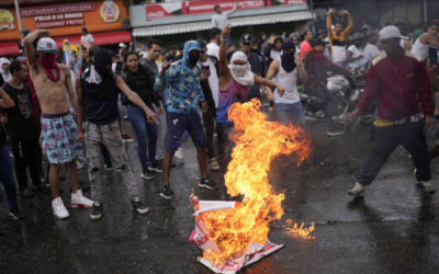 Venezolanos toman las calles para rechazar fraude en elecciones presidenciales (+VIDEOS)