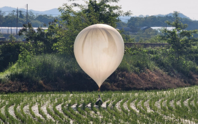 Corea del Norte ataca a su vecino del sur con «globos de basura» (+VIDEO)